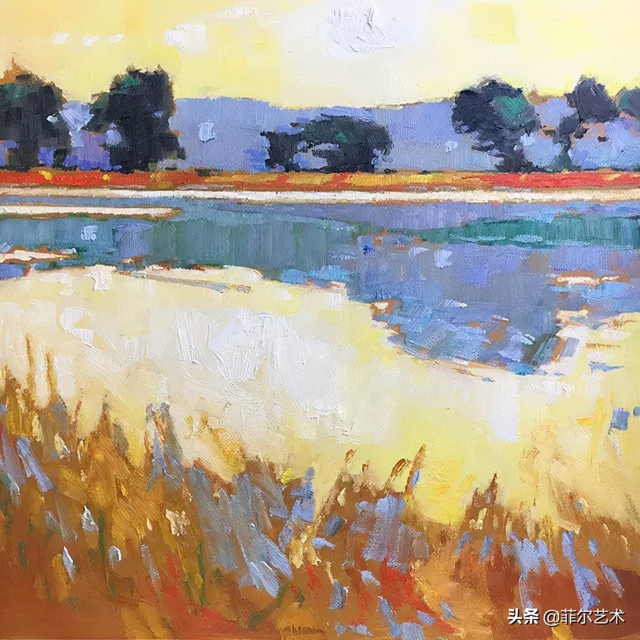 科利|光色十足，如梦如幻~美国画家尼古拉斯·科利风景油画作品欣赏