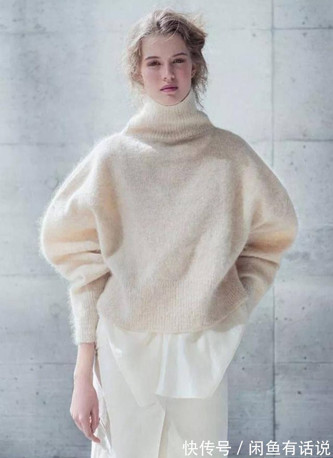 搭配|讲真,冬天会穿“白色”的都是时髦精,优雅减龄,上了年纪也适合
