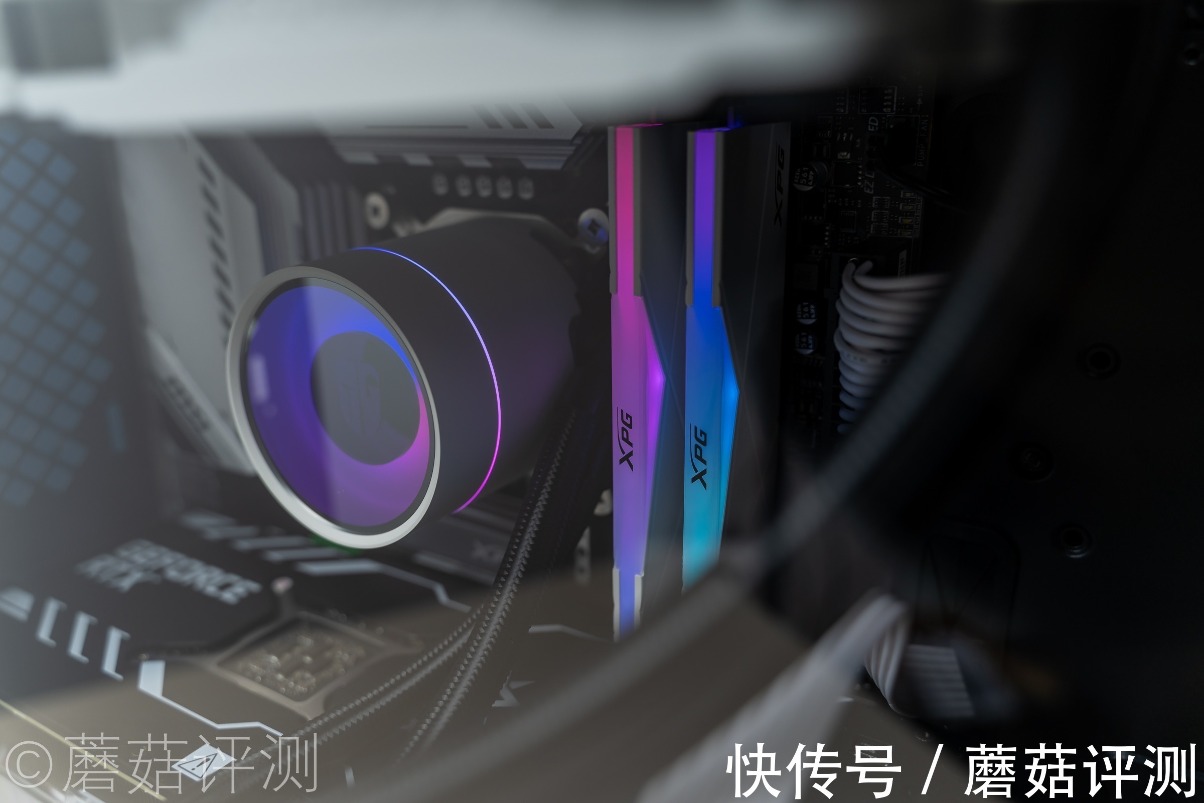 电源|黑白搭配，搭建白色主题机箱、记一次10850K+RTX3070Ti装机