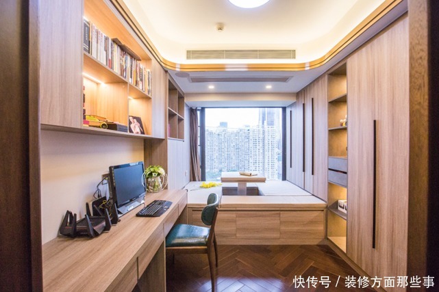 收纳|133㎡现代风设计有超大空间的主卧和多功能房,给生活带来便利