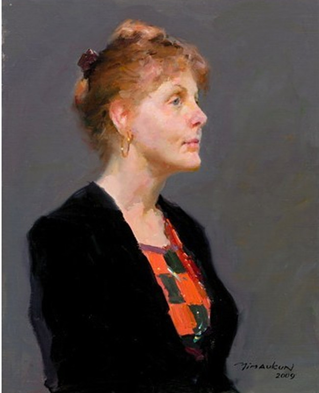 油画！冉茂芹油画 作品欣赏