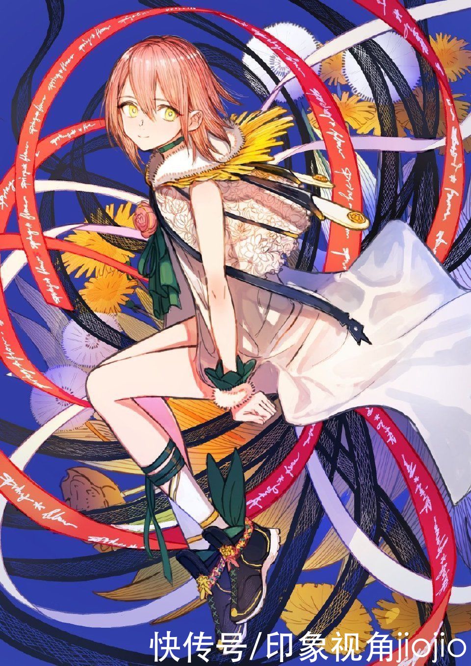 色彩|以少女思绪为题材的插画作品，通过色彩传达情感