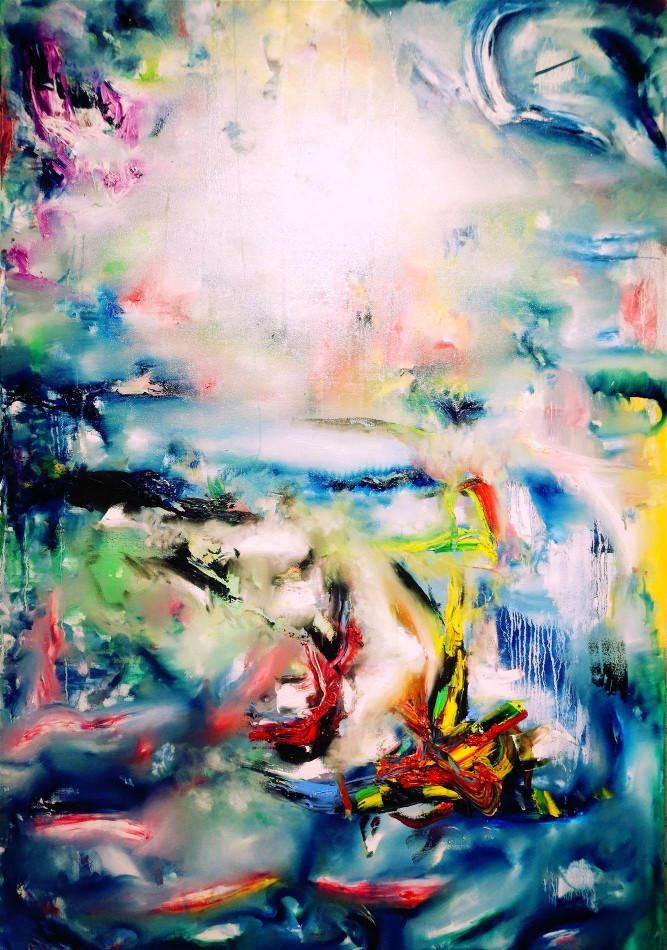  画家|21岁画家隐居古寺30天，画了一组画在国外卖3385万，却没人能看懂