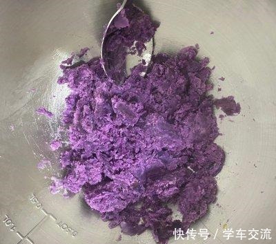 紫薯千层蛋糕（免烤箱都能做）！