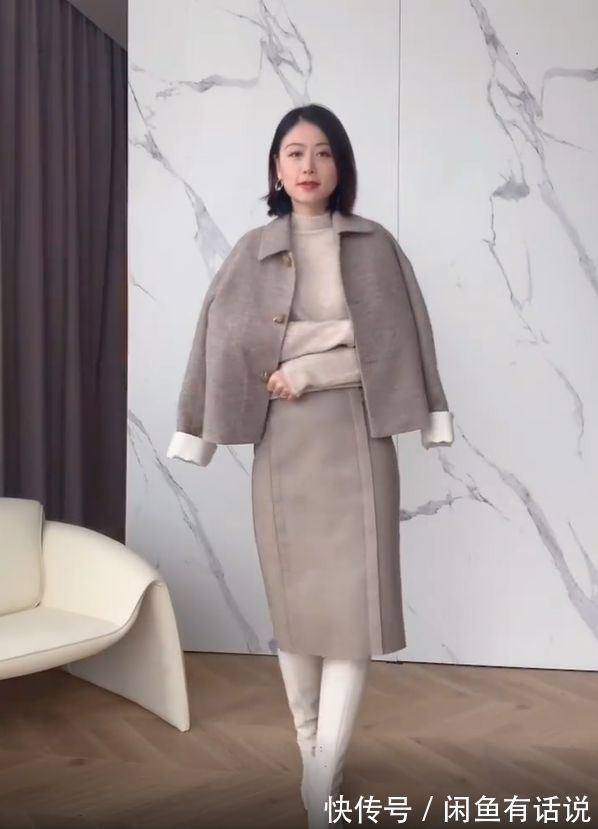 风格|被“短外套”惊艳了,158博主同件衣服搭出5种风格,显高还很显贵
