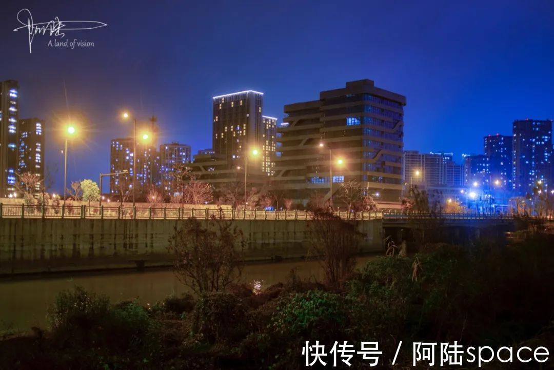 铁轨|随拍夜杭州之：老宣杭铁路周边的城郊风景