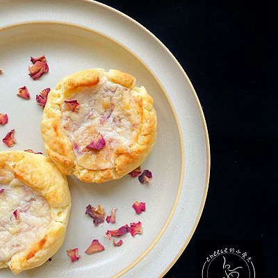 玫瑰冰乳酪司康