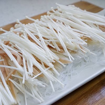 金针菇|蒜蓉粉丝金针菇