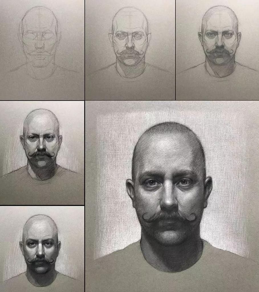 三庭五眼&学画画这么久了,结构还不会,戳这里,一定让你少走很多弯路