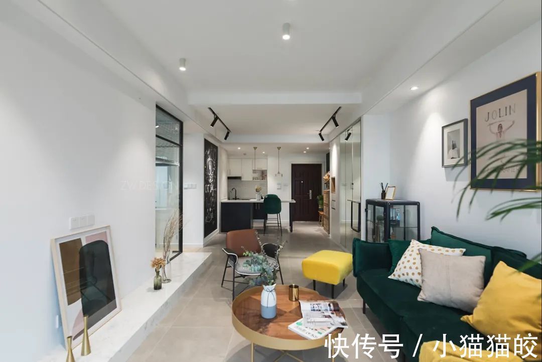 为主人|75㎡现代轻奢,精致的复古调,让小房子也清新脱俗