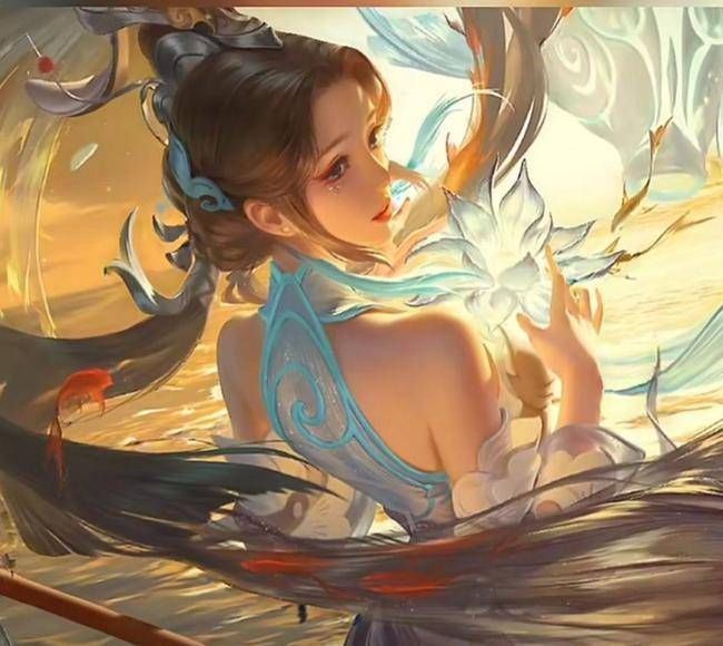 王者荣耀里的热门人物——大乔有了新造型,她迎来一款新"皮肤"