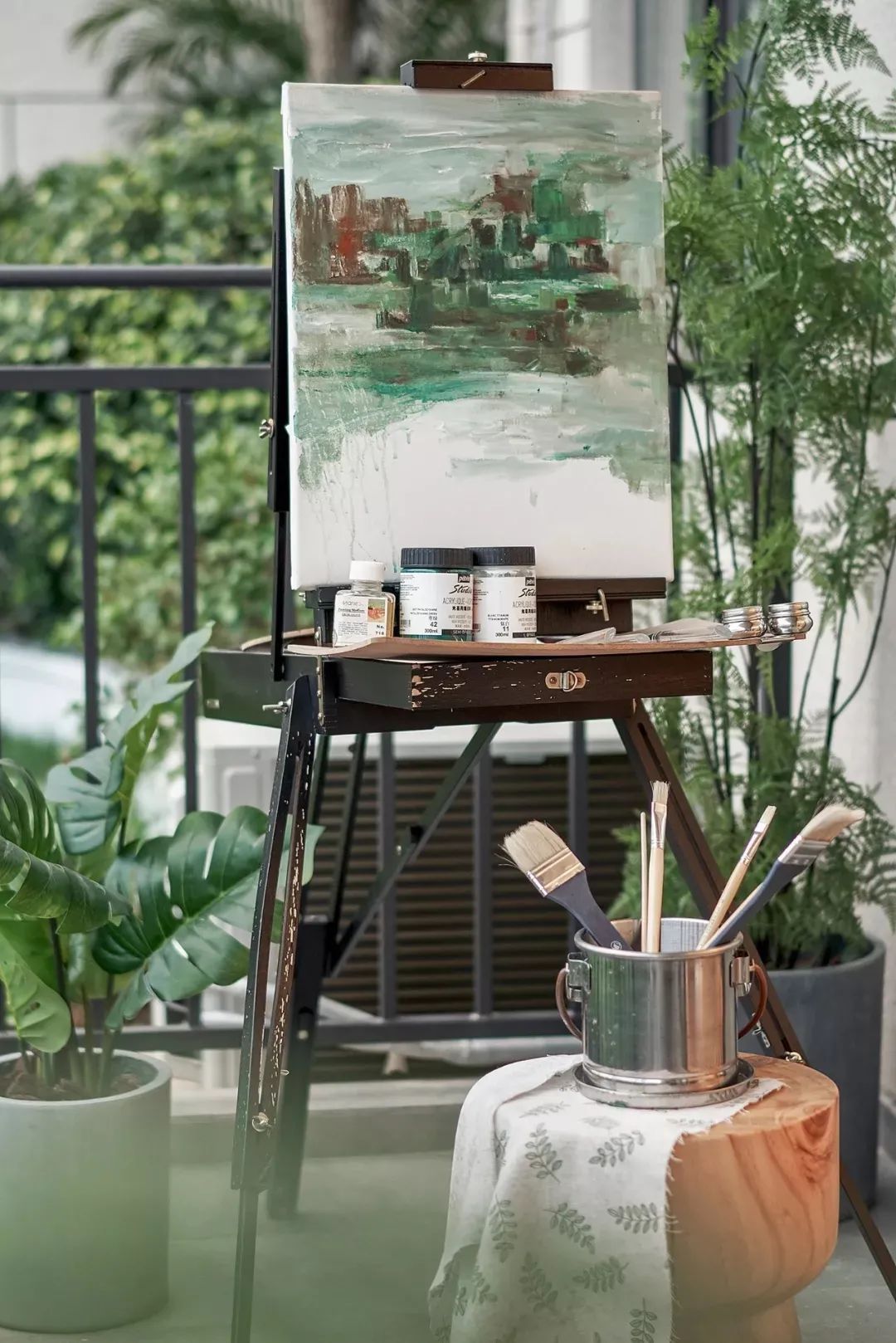 华丽|125㎡现代轻奢,羡慕有院子的房子,住起来太舒服了