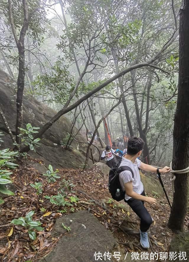 鸡枕山|徒步广州第二高峰，从化鸡枕山，5个小时的登山太酸爽了