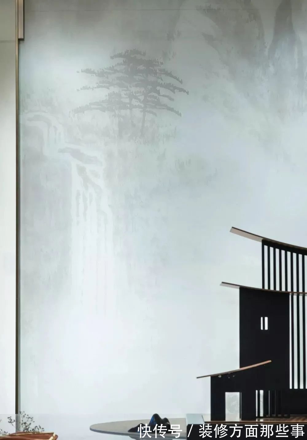 美学|150平新中式装修设计,一进玄关就被迷住了,清雅客餐厅,更是惊艳!