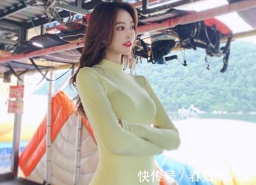 锻炼|韩国健身美女,游乐场惊鸿一瞥,好身材更让人过目不忘