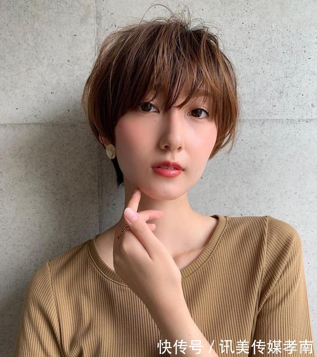 发量|这才叫短发,效果就是不一样,你那只是把头发剪短了