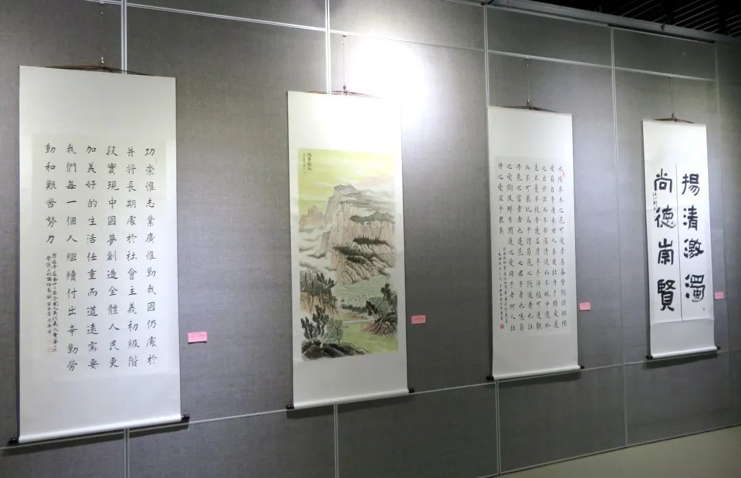 清风|“临洮清风”颂廉倡廉书画漫画展开展