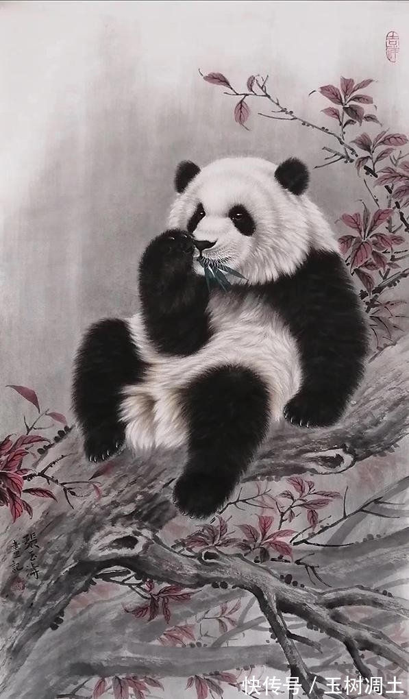 动物画@著名画家张玉涛动物画作品欣赏