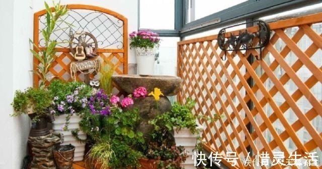 花园|阳台有了它们，立马变成小花房，看书品茶两不耽误！