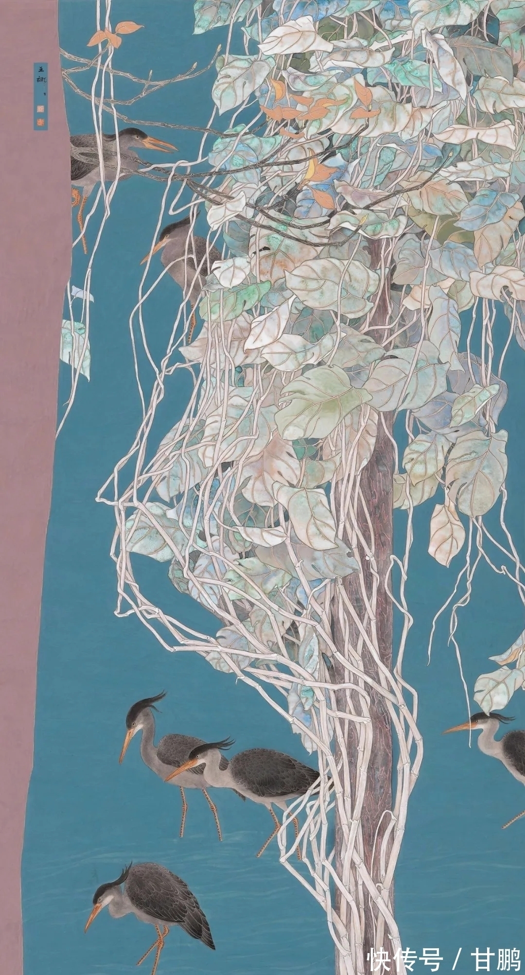 寂寞#一个耐得住寂寞的创作者|王娜娜工笔花鸟画