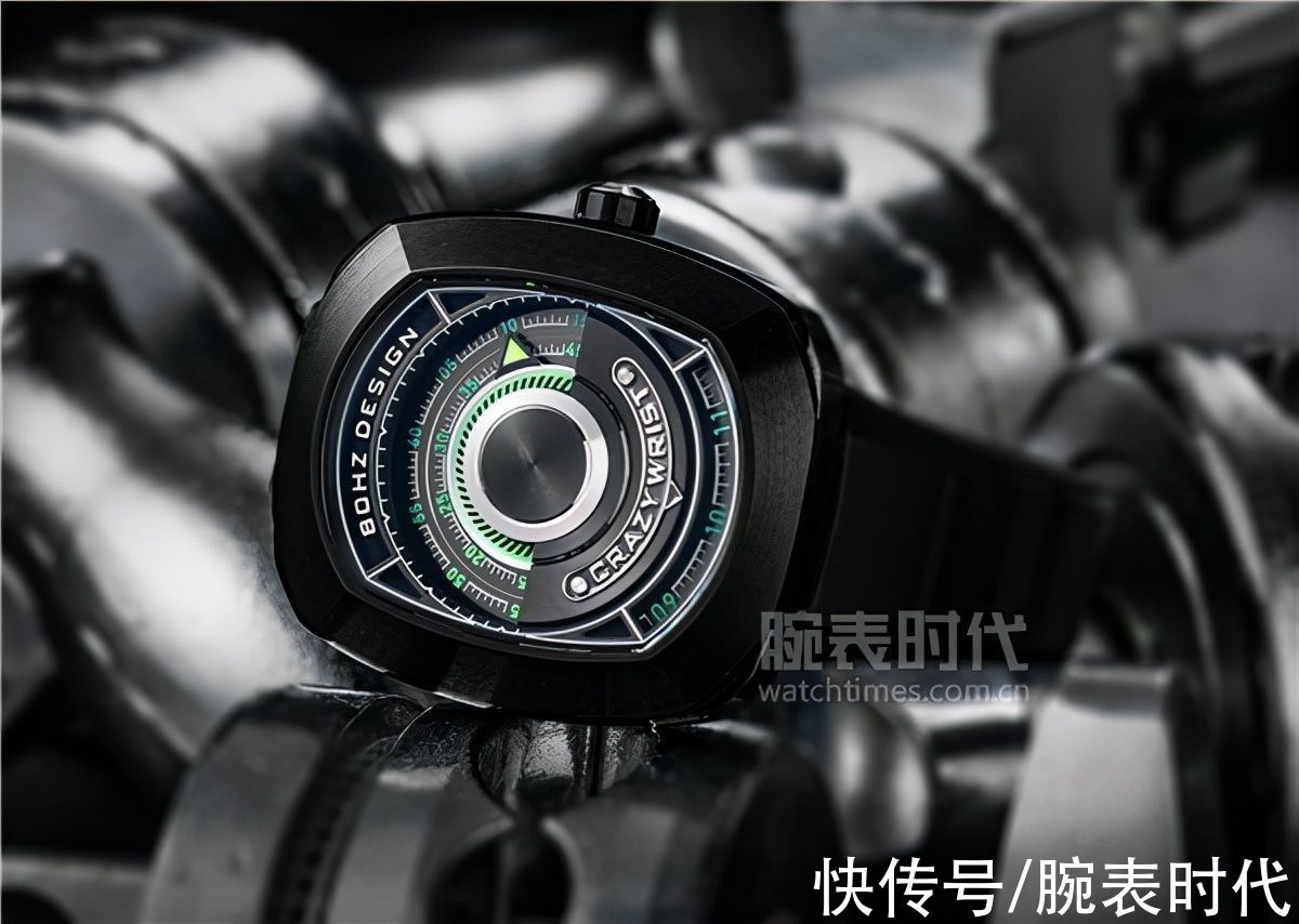 盘面|CRAZY WRIST疯狂手腕腕表：中国制造，燃于无畏之境