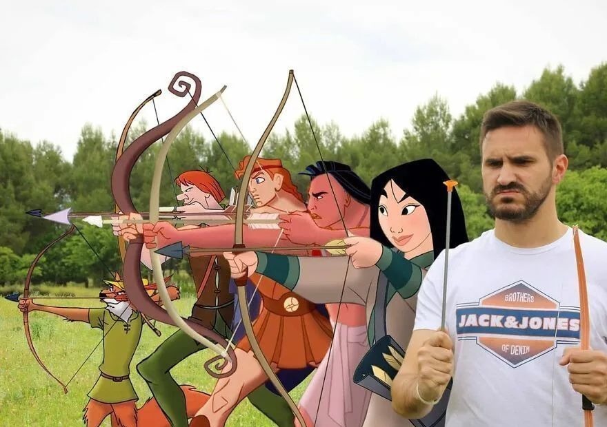 现实生活中|他将迪士尼动画明星“请”进家门,一系列小插曲,令人捧腹