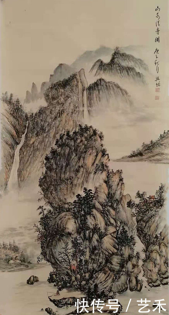  著名画家|著名画家吴兴赋丨妙手丹青，鬼斧神工作品赏析