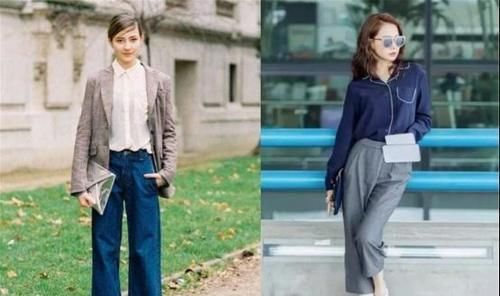 40岁女人阔腿裤不会穿，掌握这4大秘诀，让你时髦还减龄