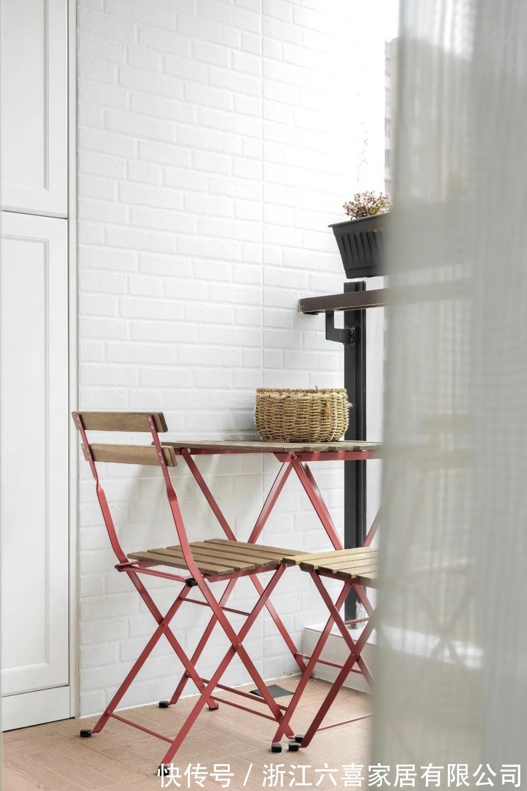 阳台|85平混搭风极简风设计,极致利用每一寸空间