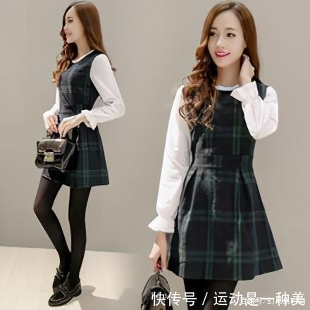 打底裤穿搭范例36种，简简单单看图学穿搭