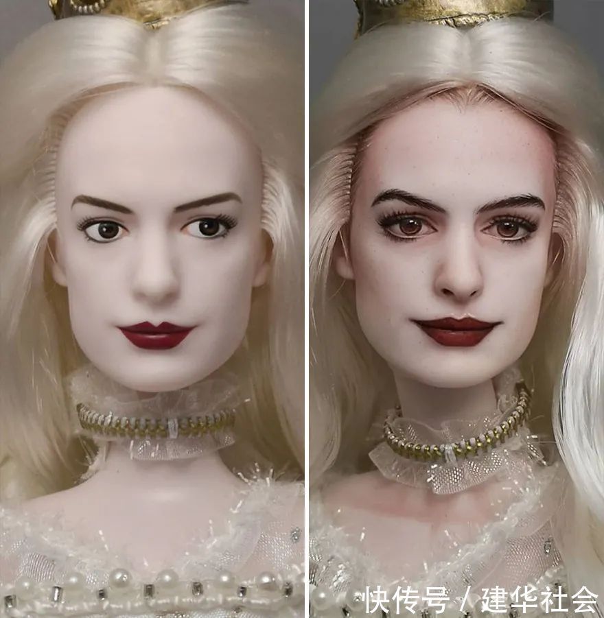 化妆师|奇葩的化妆师,把娃娃都画成了真人,网友:服了