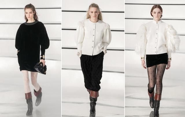 Chanel2020秋冬系列爱德华七世浪漫造型诠释优雅复古风