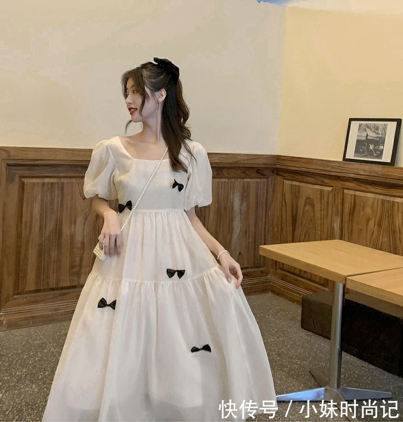 碎花裙|小清新连衣裙,今夏人气单品的实力担当,打造纯洁甜美造型