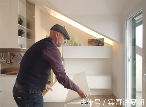 小房子|一家四口挤在49㎡小房子里，半平米不敢浪费，电视挂得比沙发低