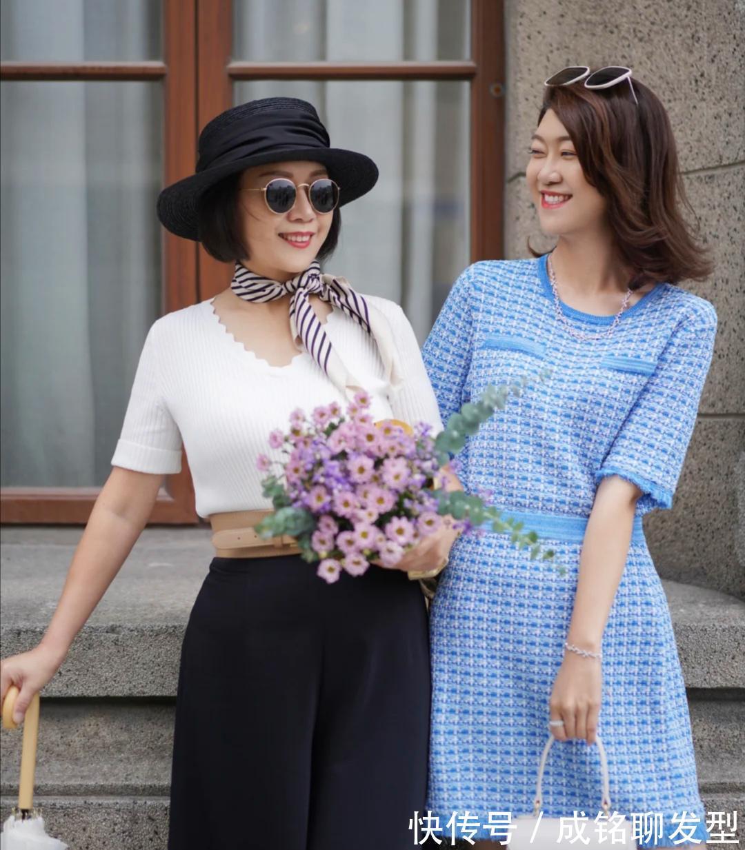时髦|60岁的女人更要穿出气质!这些姐姐的优雅穿搭,时髦高级显年轻