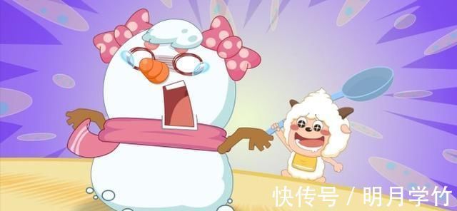 学霸类|喜羊羊与灰太狼:懒羊羊佩戴眼镜像学霸,未来的懒儿人设令人期待