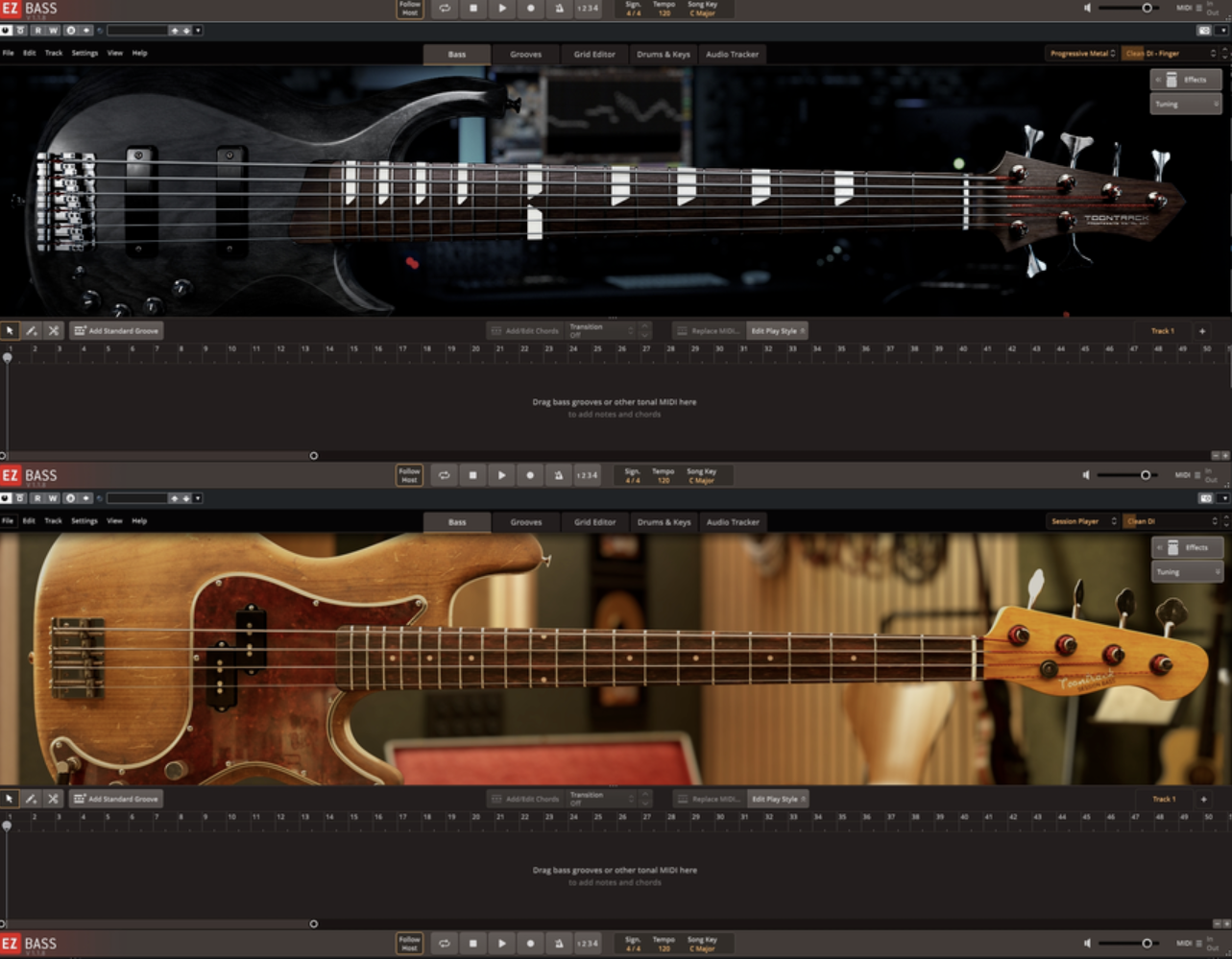 Toontrack EZBass v1.1.8 +MIDI Packs 虚拟低音贝斯-下载否