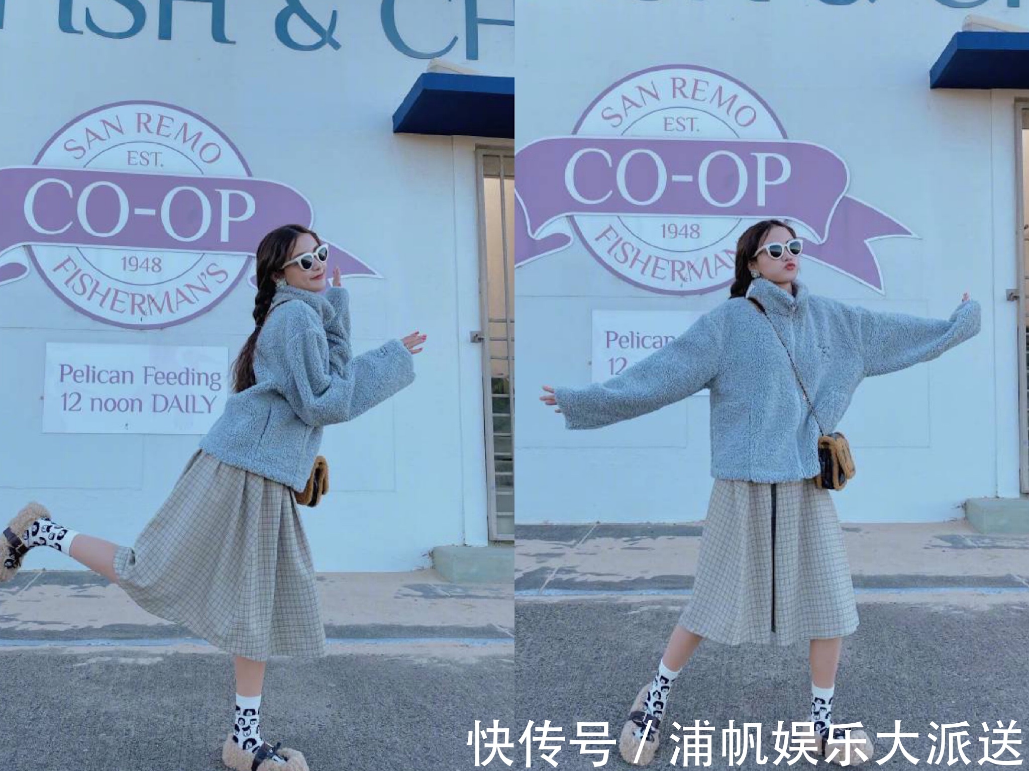 羊羔毛 长得可爱还穿得好看,林小宅堪称“日漫少女”,日系风穿搭超溜!