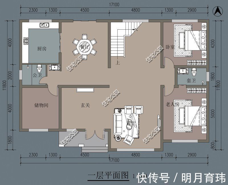 住宅|这8套别墅图纸火了，第2套中式小院造价仅30万，第6套点赞50万