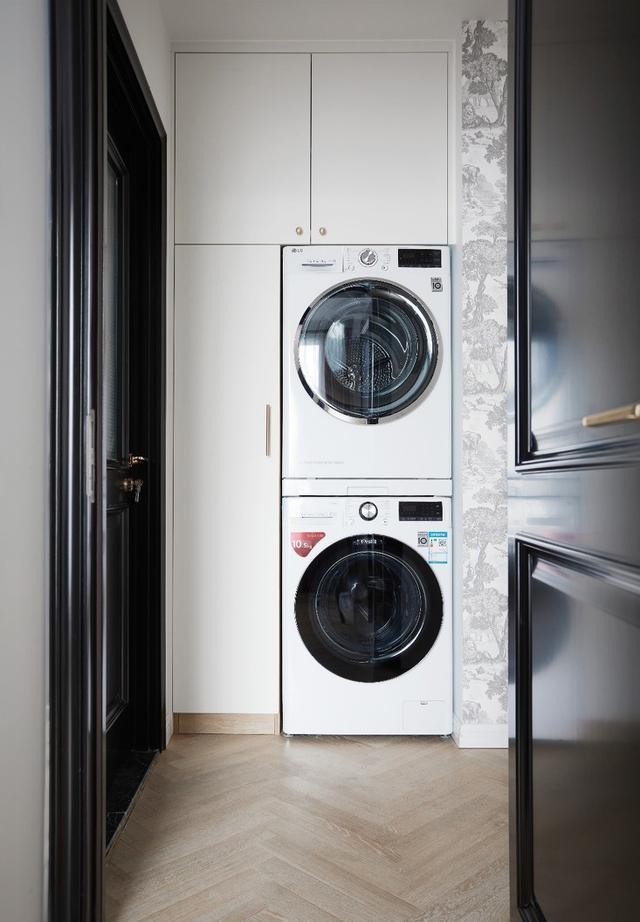 柜子|64㎡的小窝被他设计成128㎡的样子,全屋堪称教科书式装修,惊艳