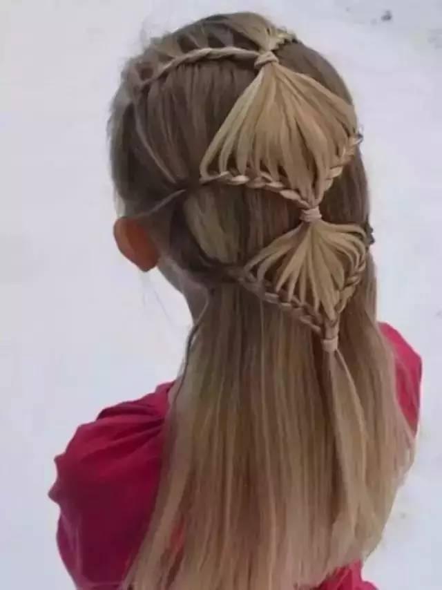 编发 72款好看的儿童编发,有闺女了就要给她编这样的发型,宝妈快收藏