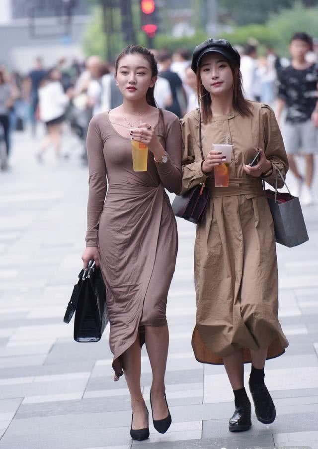 时尚搭配初夏长裙穿搭,不同的风格,不一样的时尚美