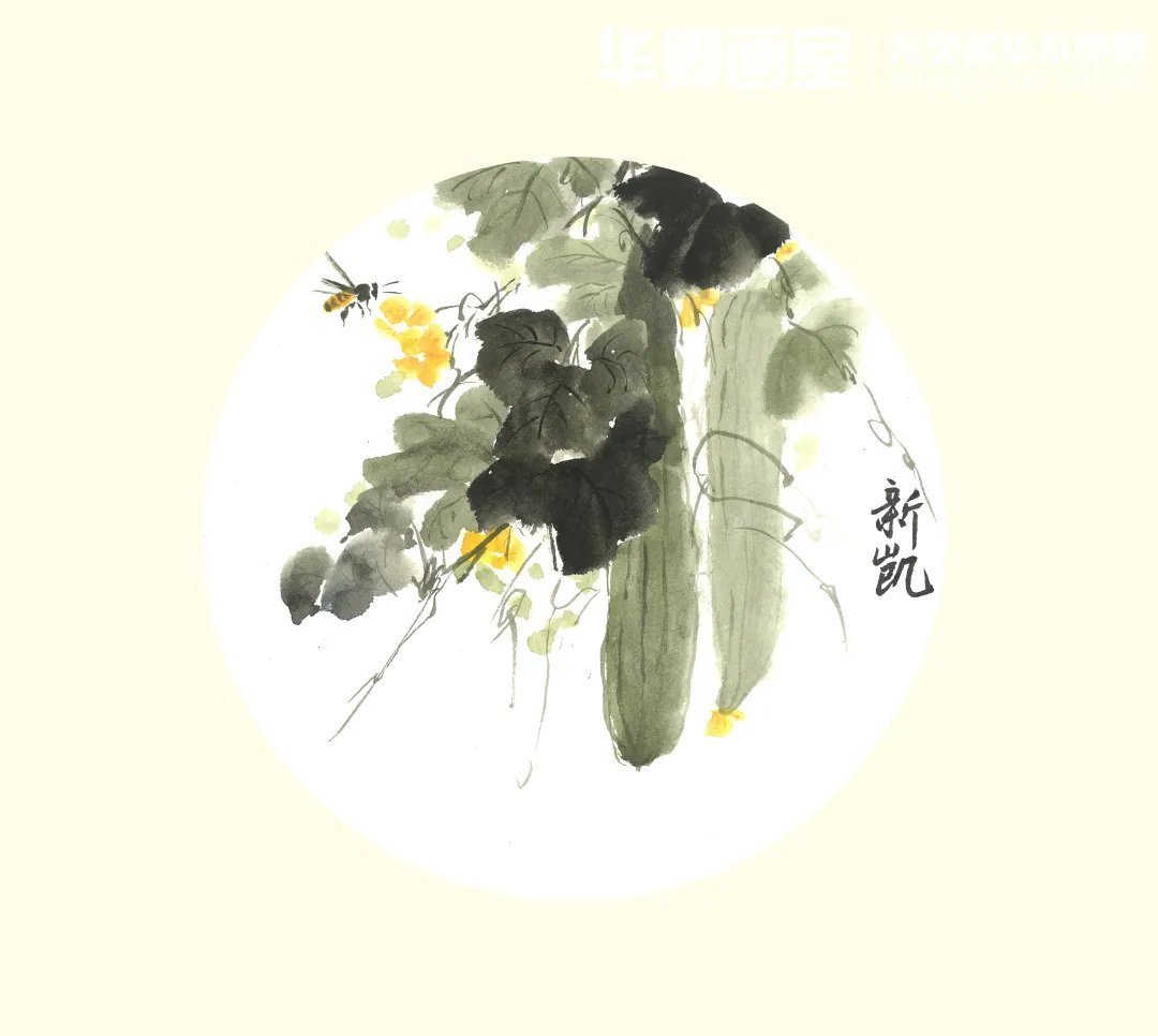 作品展#一眼沦陷这样绝美的秋色看完不得不爱!华卿国画定向班写生作品展