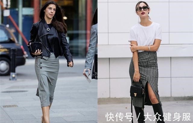 右图 高级灰不容易驾驭,看看会穿的女人,是如何穿出它的高级感!