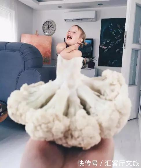 女儿|那个用蔬菜水果给孩子拍“裸照”的妈妈,又开始做“假货”了!