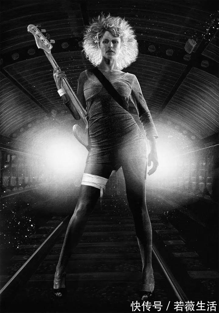 油画酱|这5个人把素描画到了极致,单色画面也能这么酷