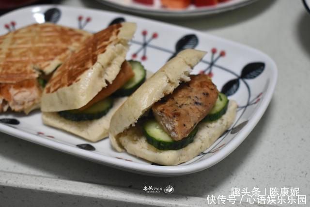 丰盛|晒晒我家早餐,馒头变肉夹馍,丰盛又营养,网友聪明实用的做法