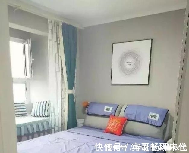 次卧|把70平米改造成三室两厅，住一家五口人，这设计太实用了