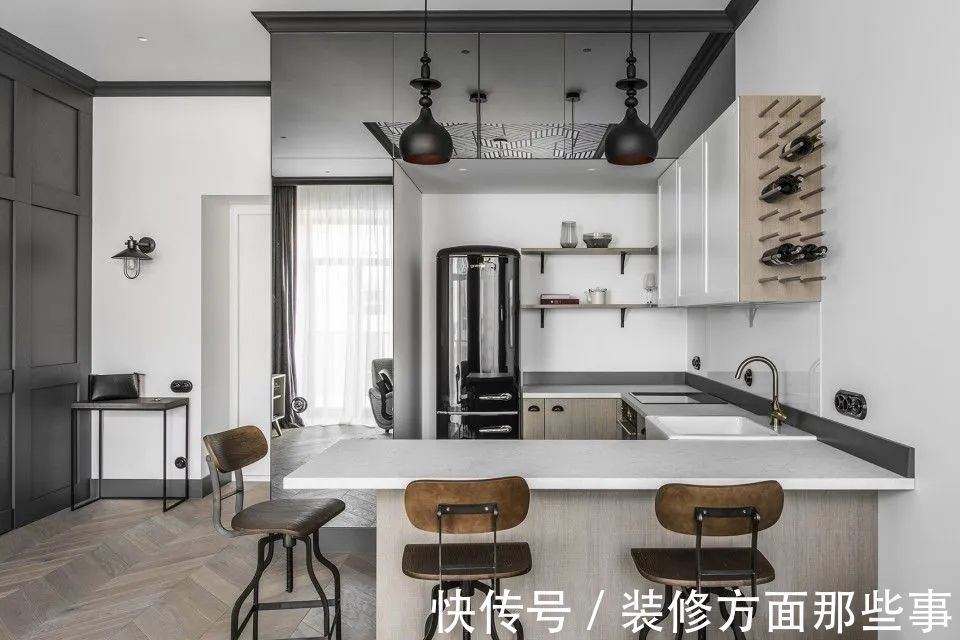 宽敞|49㎡小户型现代混搭风,冲破空间局限,让小家更宽敞明亮!