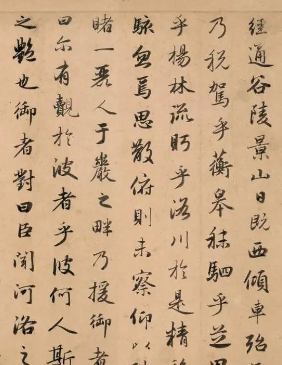 赵孟#一个才子的行书作品,写出了妍美洒脱,他的实力可媲美王羲之